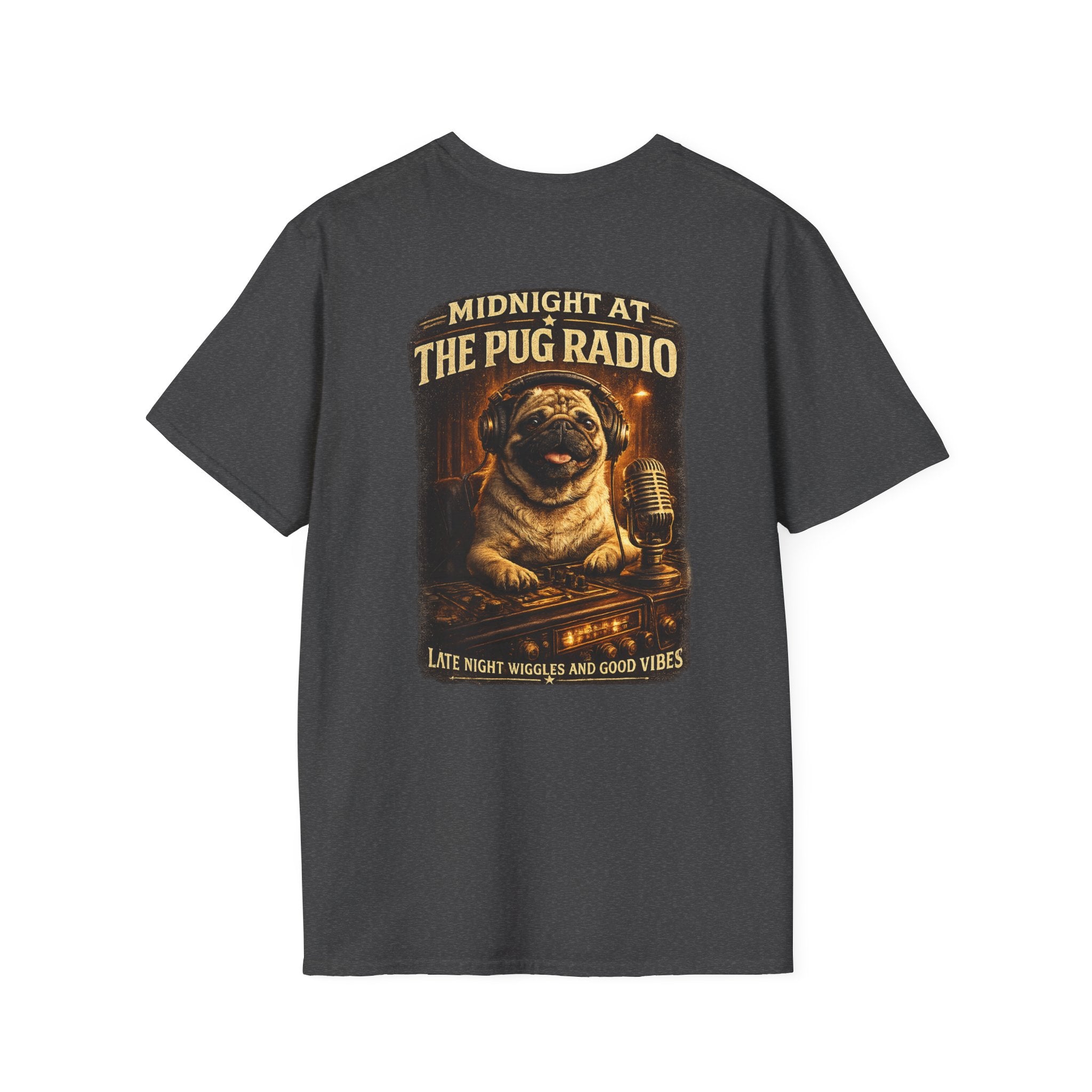 The Pug Radio Logo Tee | Official Pug Lover T-Shirt