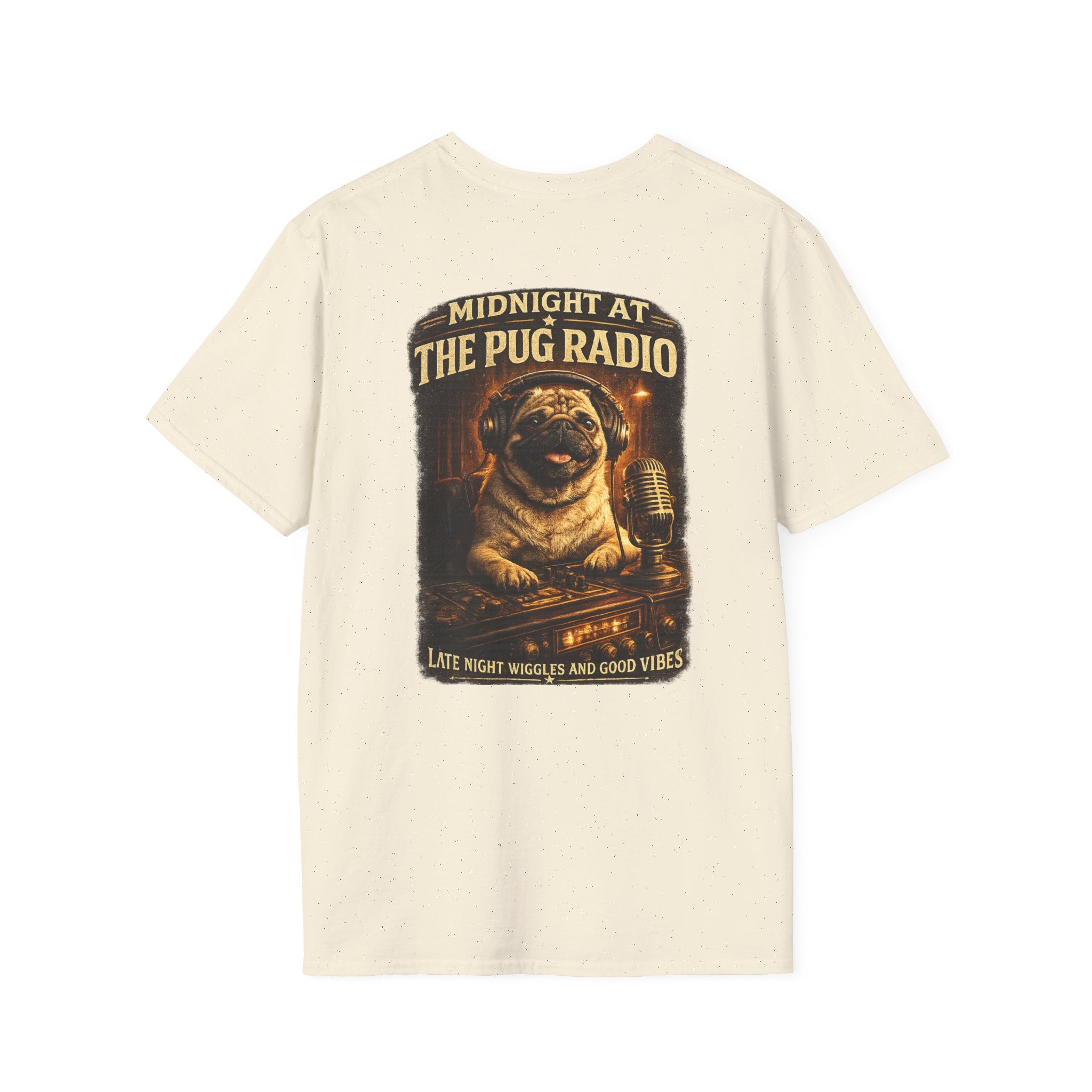 The Pug Radio Logo Tee | Official Pug Lover T-Shirt