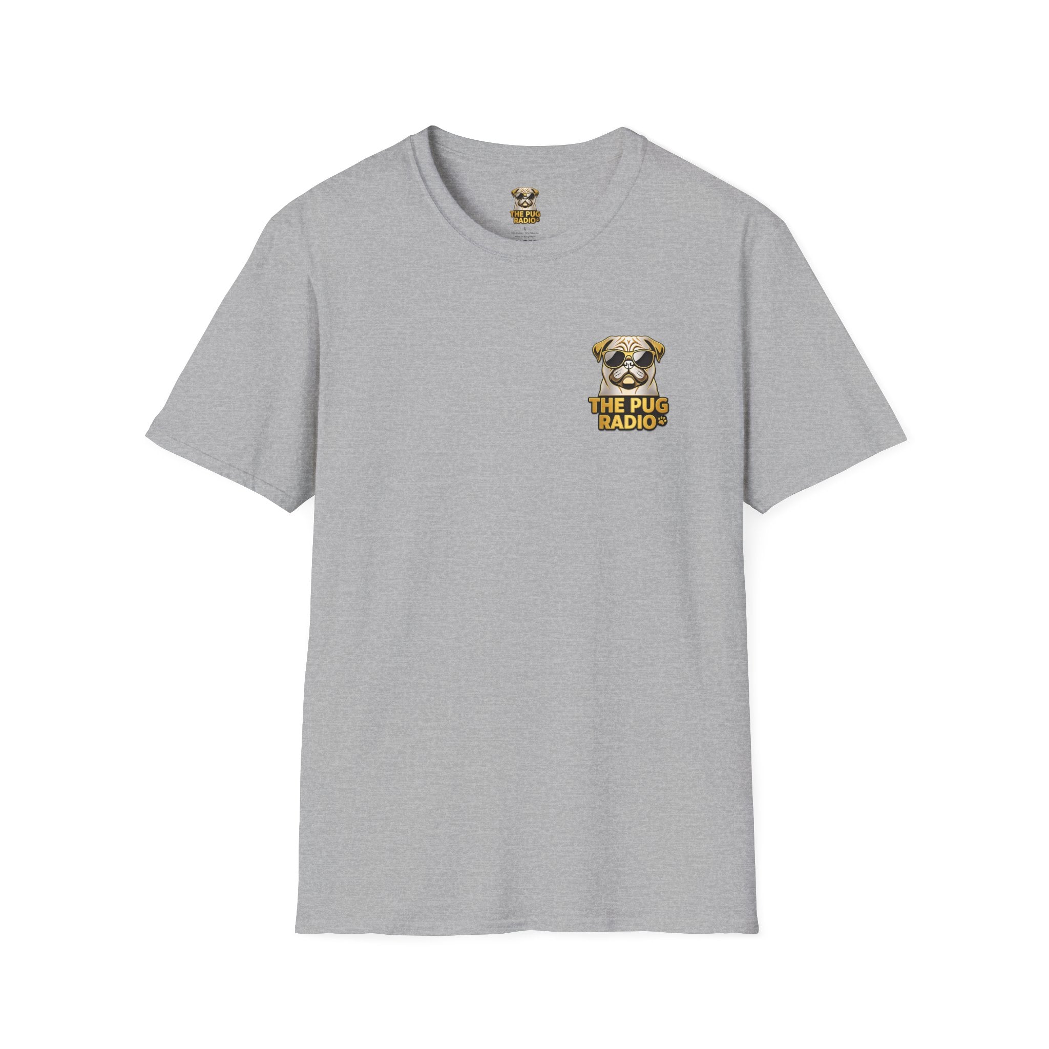 The Thug Pug T-Shirt – Tiny Champion with Big Attitude | Funny Pug Dog Shirt