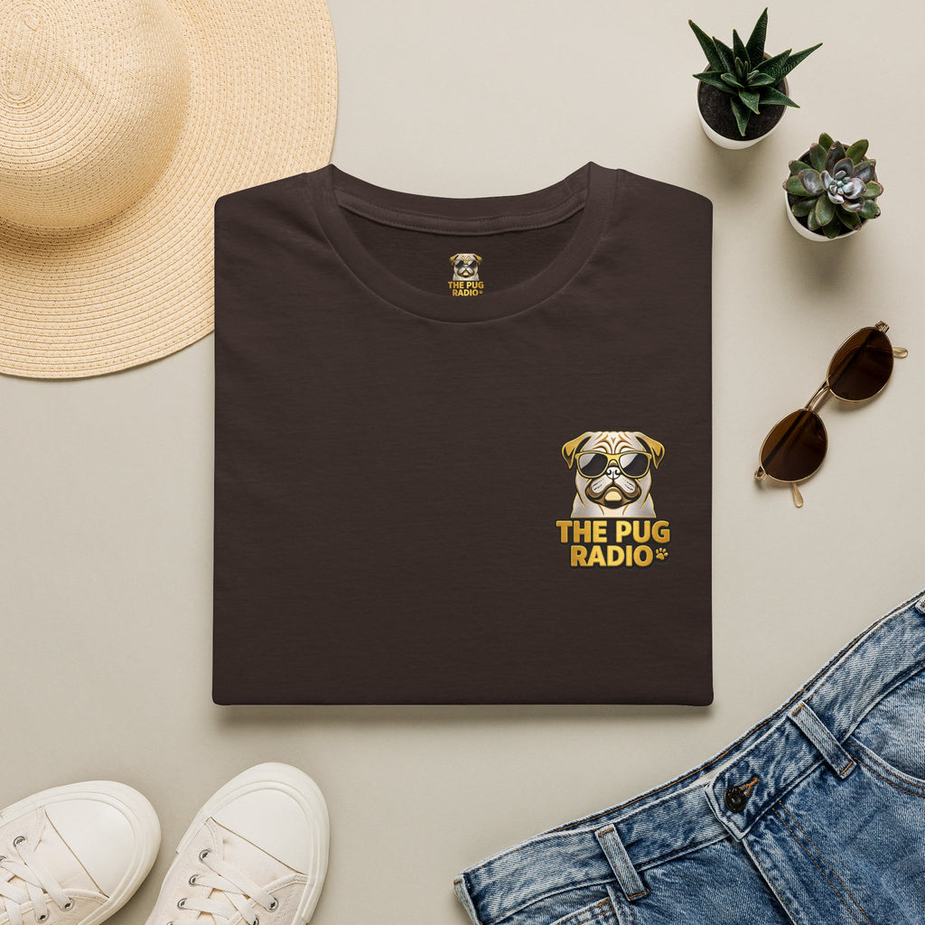The Pug Radio Logo Tee | Official Pug Lover T-Shirt