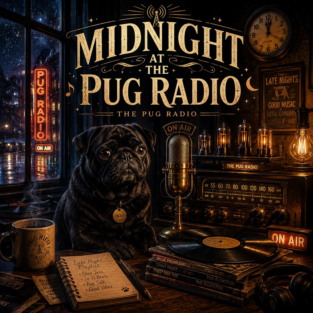 Midnight at The Pug Radio video thumbnail